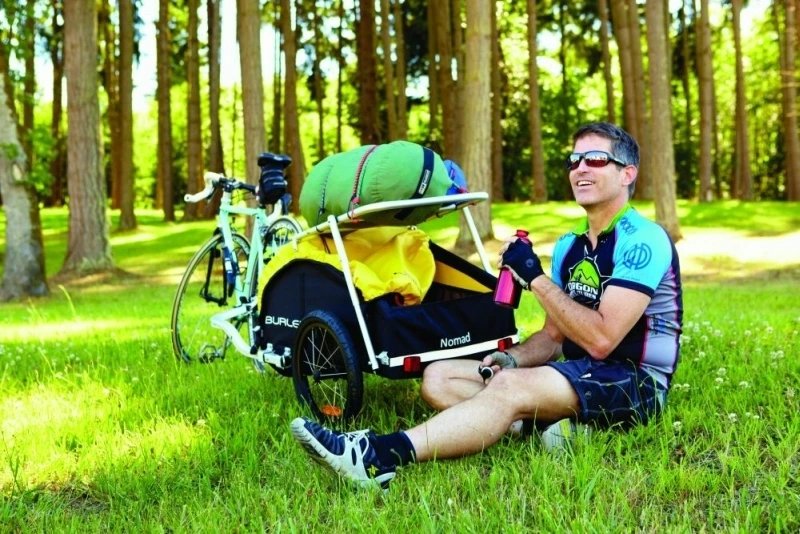 Burley Nomad Cargo Rack bagažinė dviračio priekabai Pilkas