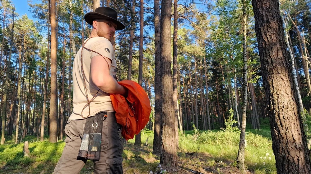 Bushmen Easy hamakas oranžinis