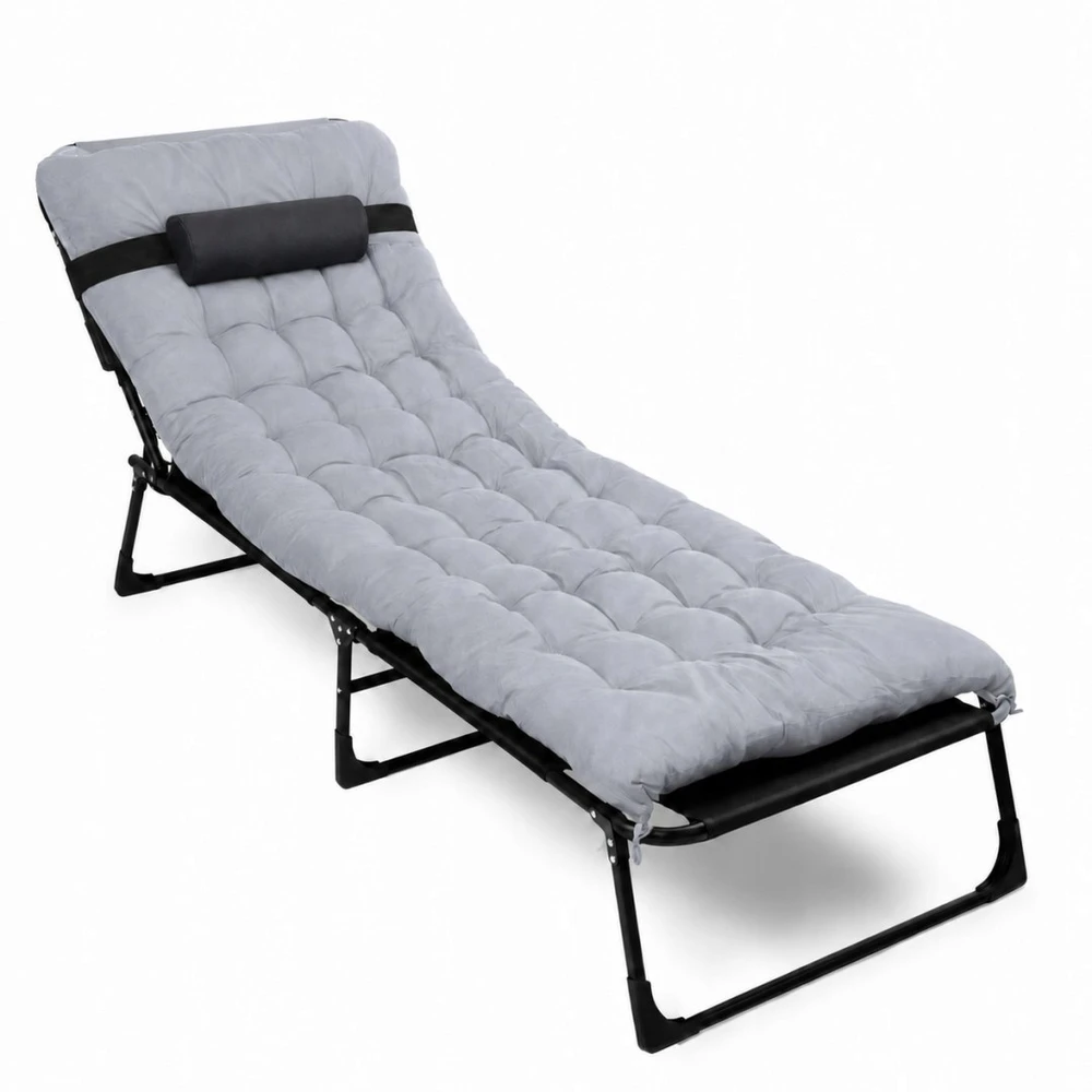 BUSINESS sulankstoma kempingo lova, kanoja PREMIUM 200x68 cm -