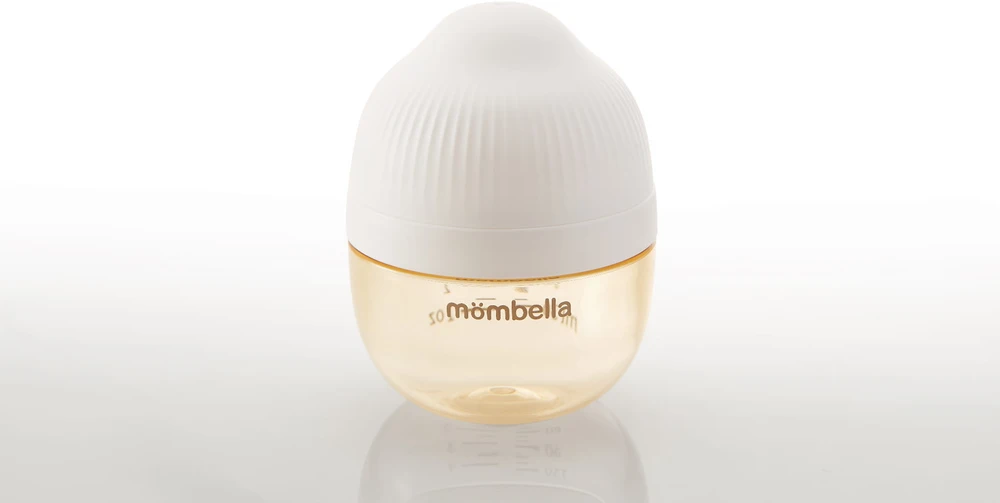 BUTELĖLIS NAUJAI GIMIMS IVORY PPSU 120 ml MOMBELLA