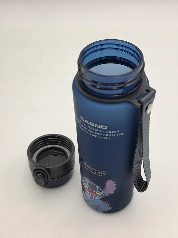 Buteliukas CASNO BIDON STITCH 560ML PREMIUM BPA FREE