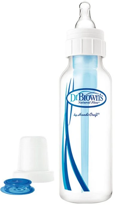 DR. BROWN'S buteliukas siauru kakleliu su spec. paskirties vožtuvu, 250ml