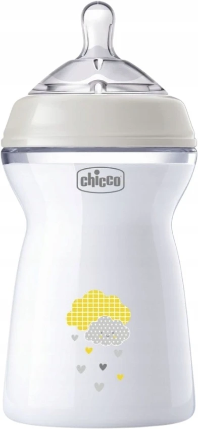 Chicco NaturalFeeling silikoninis buteliukas kūdikiui 330ml 6M+