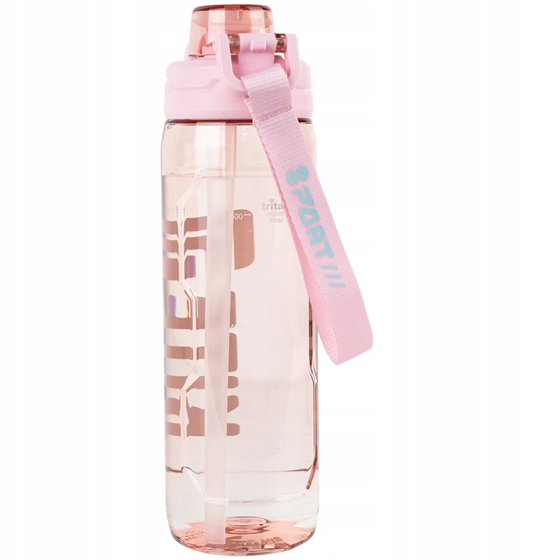 Buteliukas na wodę bidon do szkoły 800 ml rožinė Kite