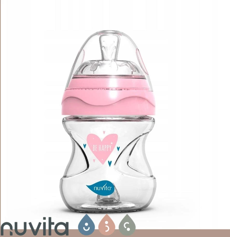 Buteliukas nuo pilvo dieglių su čiulptuku kūdikiams 140ml NUVITA