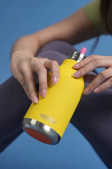 Gertuvė Asobu Bestie Kaczuszka 460 ml geltona