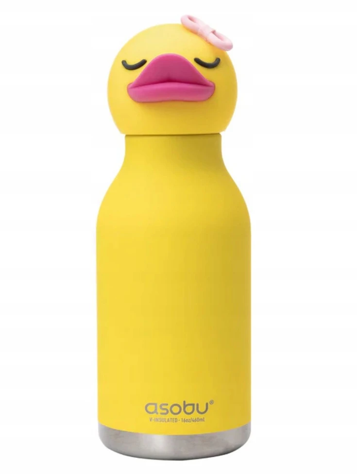 Gertuvė Asobu Bestie Kaczuszka 460 ml geltona