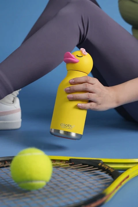 Gertuvė Asobu Bestie Kaczuszka 460 ml geltona