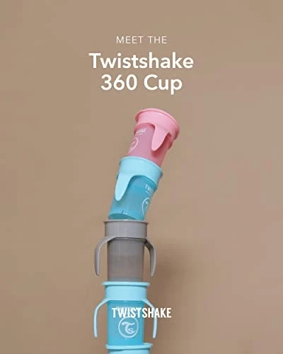 Twistshake gertuvė nuo 6mėn. 360°, pilkas 78930