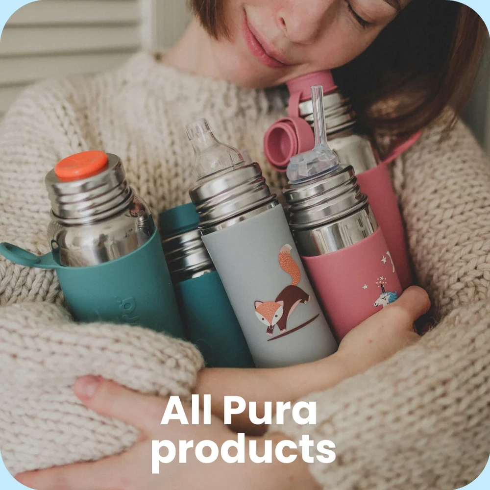 Buteliukas vandeniui Pura Kiki, 325 ml, unicorn