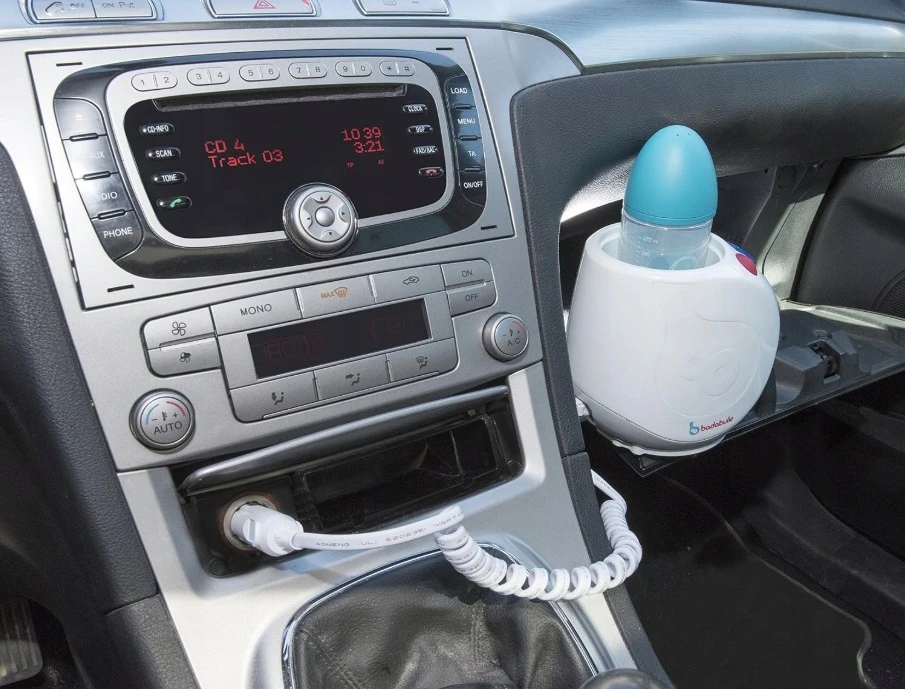 Buteliukų šildytuvas Badabulle Easy+ namams ir automobiliui, greitas kaitinimas garais