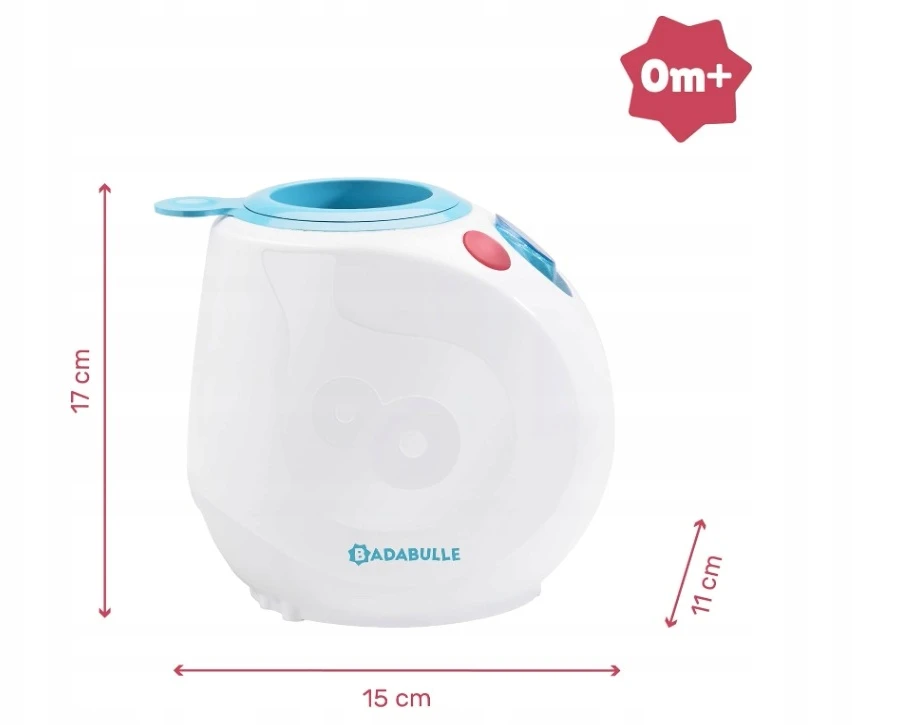 Buteliukų šildytuvas Badabulle Easy+ namams ir automobiliui, greitas kaitinimas garais