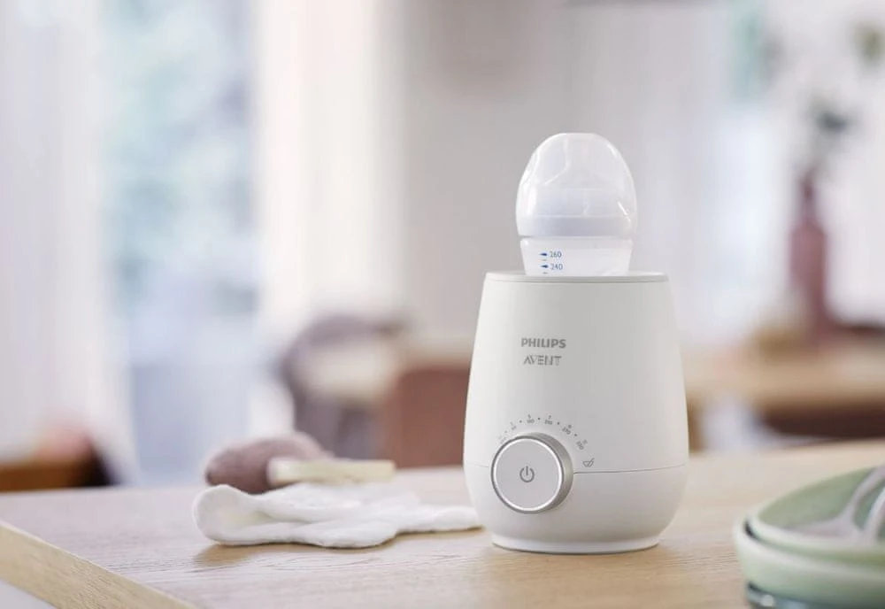 Buteliukų šildytuvas Philips Avent SCF358/00, greitas šildymas, išmani temperatūros kontrolė, automatinis išsijungimas