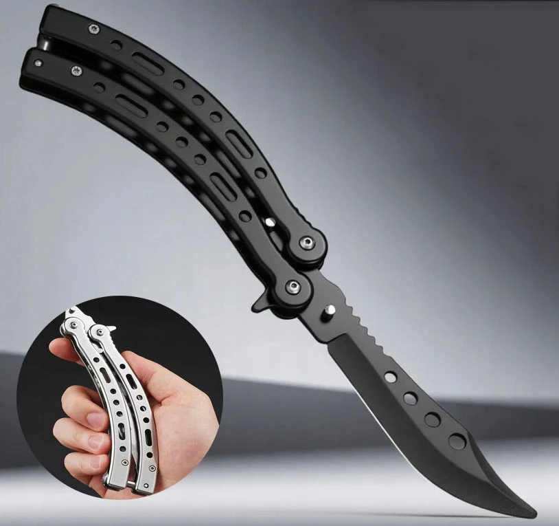 BUTTERFLY BALLISONG BUTTERFLY KNIFE SULANKSTAMAS BUTTERFLY CS:GO DOVANA
