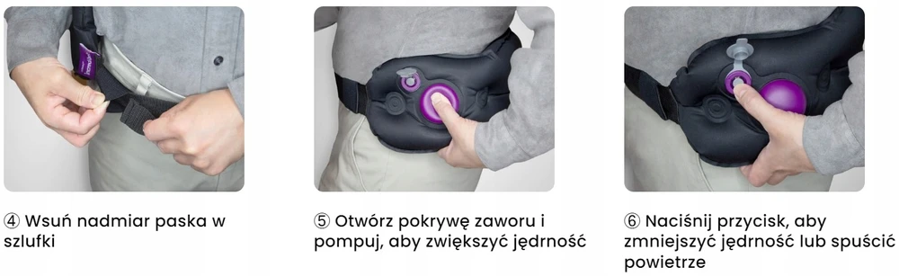Cabeau Diržas juosmens padėčiai koreguoti, prisipučiamas, universalus dydis