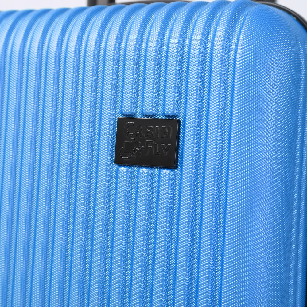 CabinFly Cruisair 40x30x20cm Ryanair ir Wizzair Lagaminas, Žydras