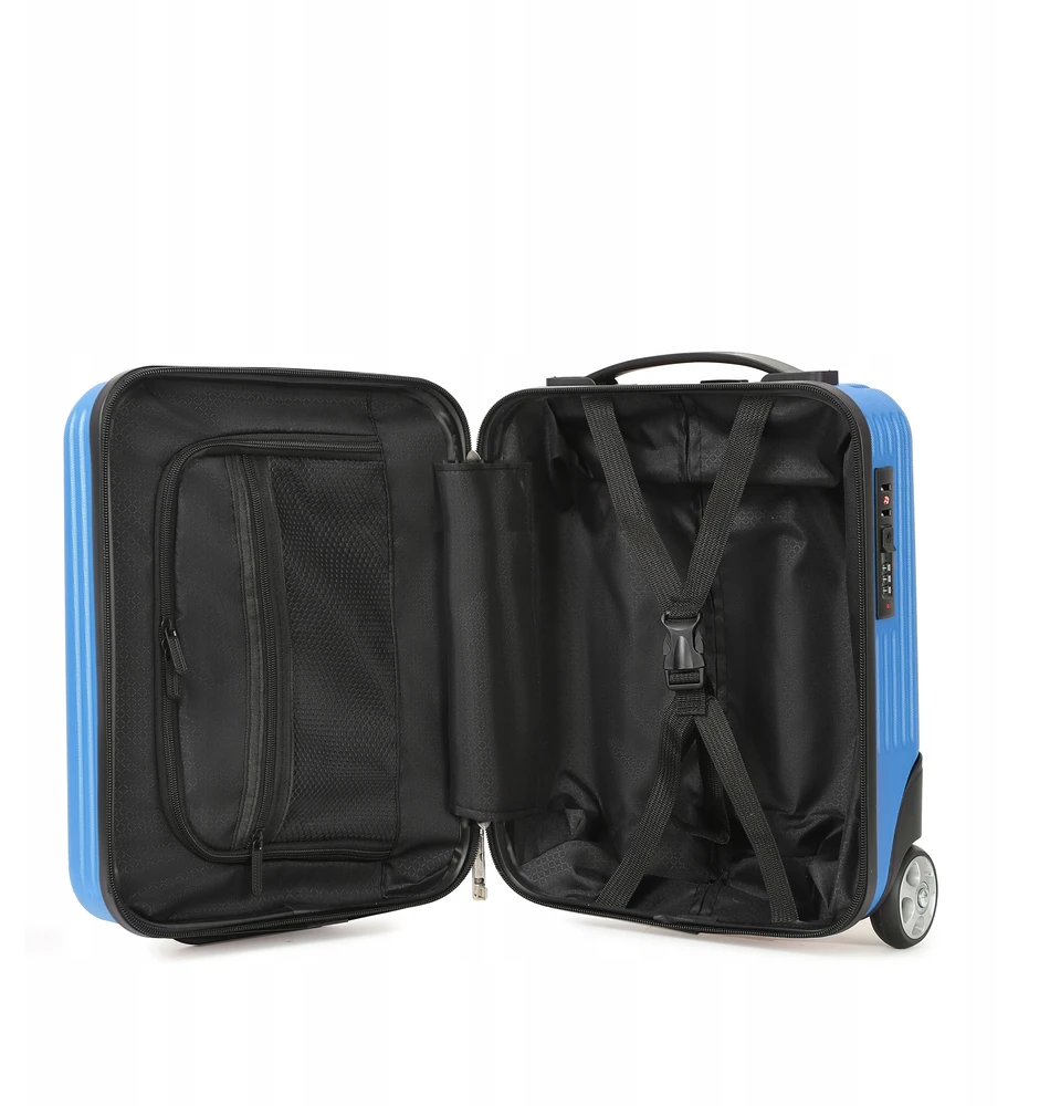 CabinFly Cruisair 40x30x20cm Ryanair ir Wizzair Lagaminas, Žydras