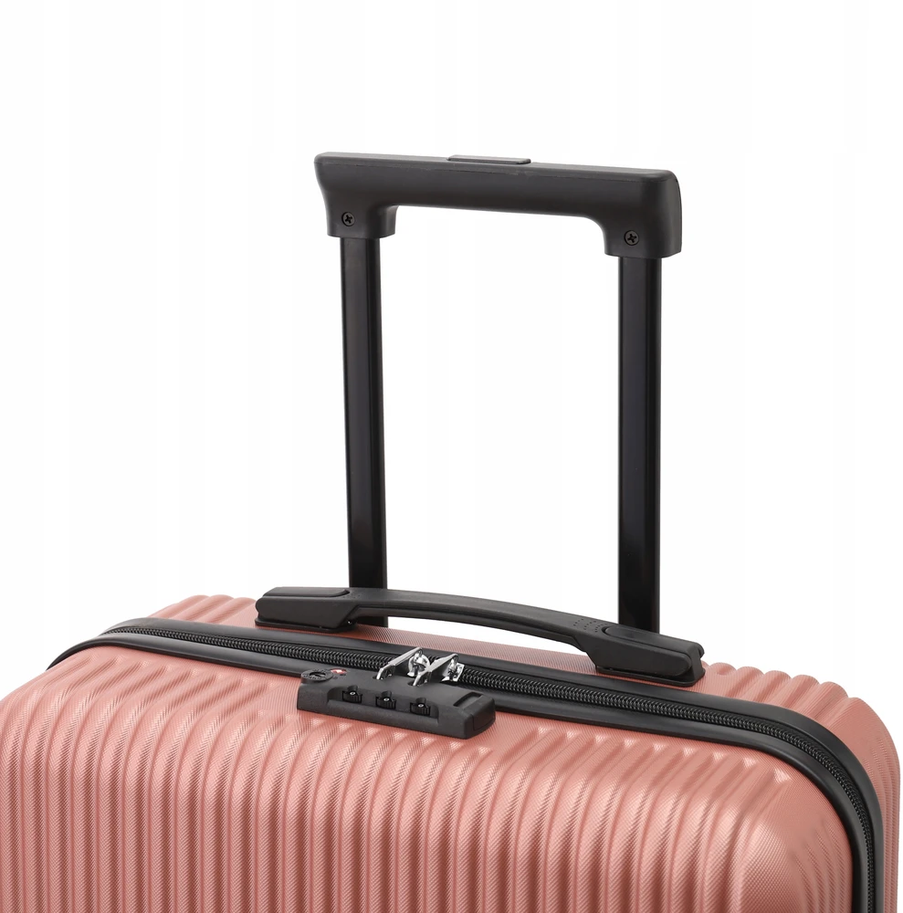 CabinFly Cruisair 55x40x20 cm Lagaminas, tinkantis Ryanair rankinis bagažas, Rožinis