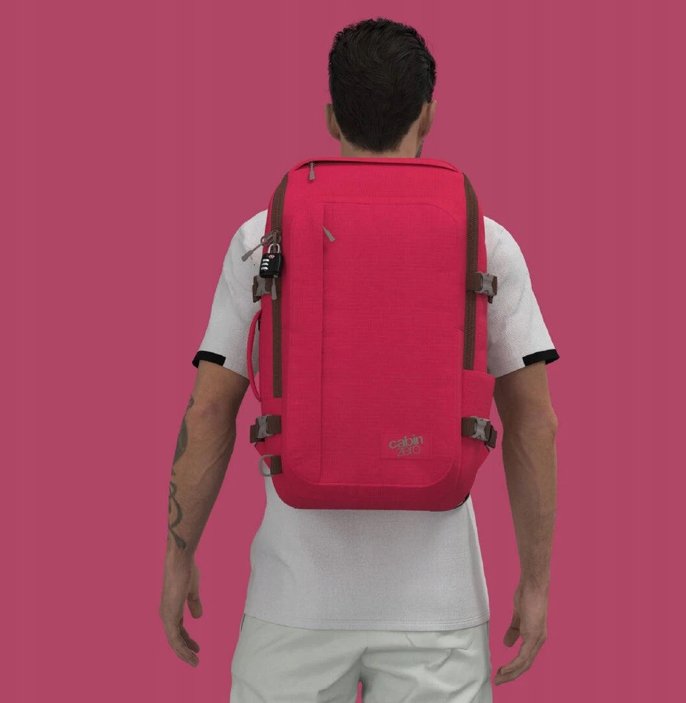 Cabinzero Adv 32l kelioninis rankinis bagažas, rožinis