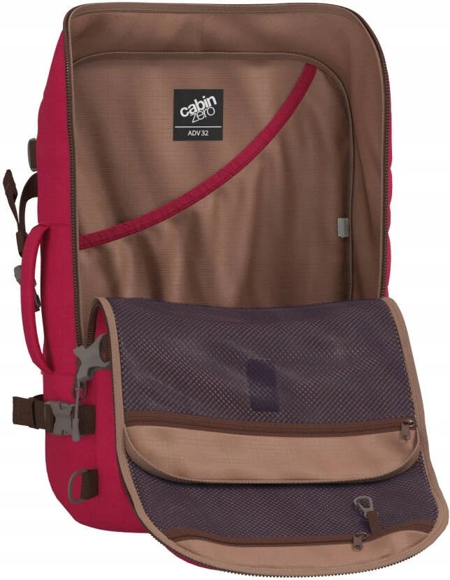 Cabinzero Adv 32l kelioninis rankinis bagažas, rožinis