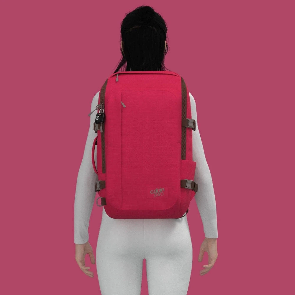 Cabinzero Adv 32l kelioninis rankinis bagažas, rožinis