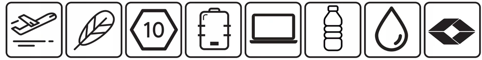 Cabinzero Adv 42l kelioninis kuprinės-rankinės dėklas, mėlynas