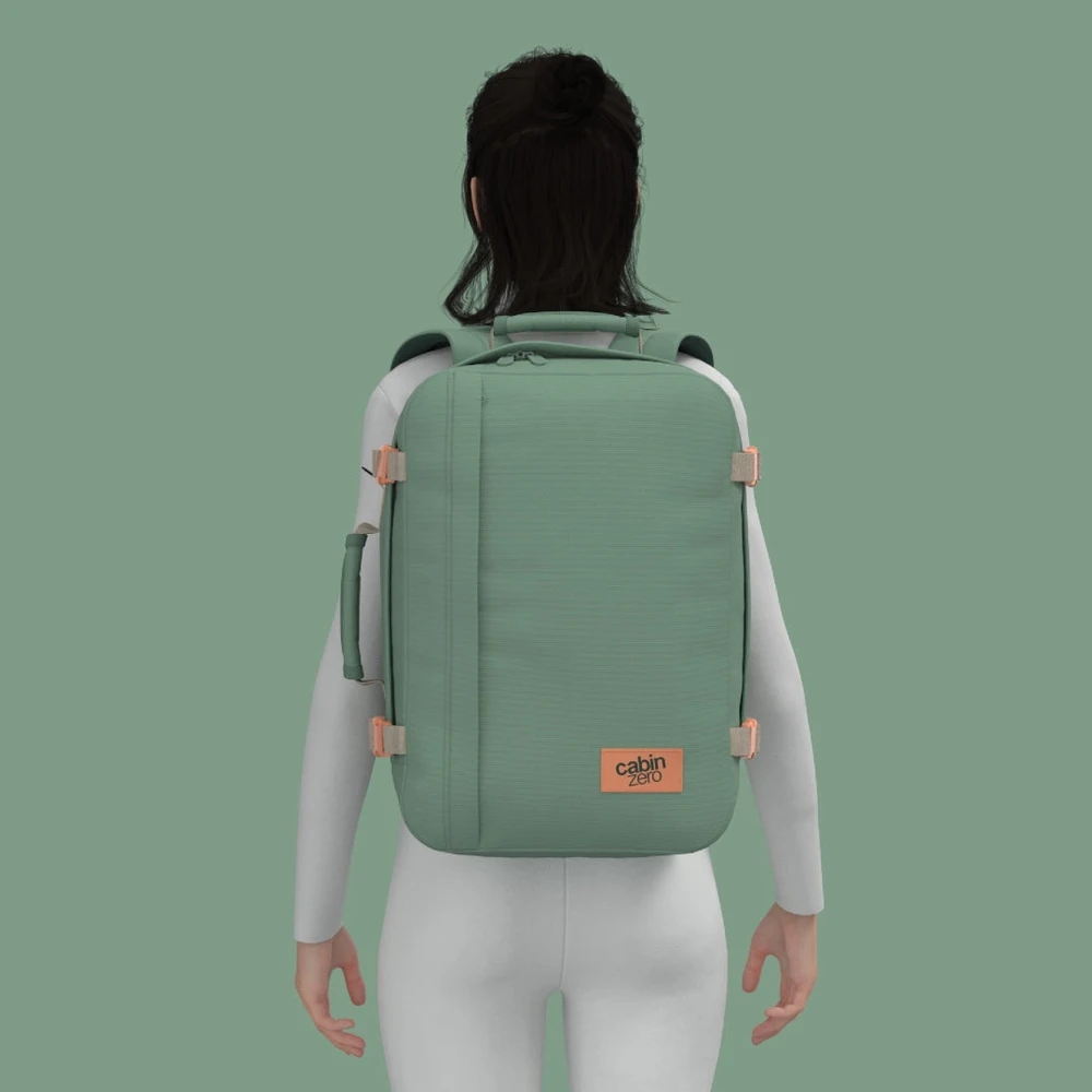 Cabinzero Classic 36l kelioninis rankinis bagažo dydžio kuprinė