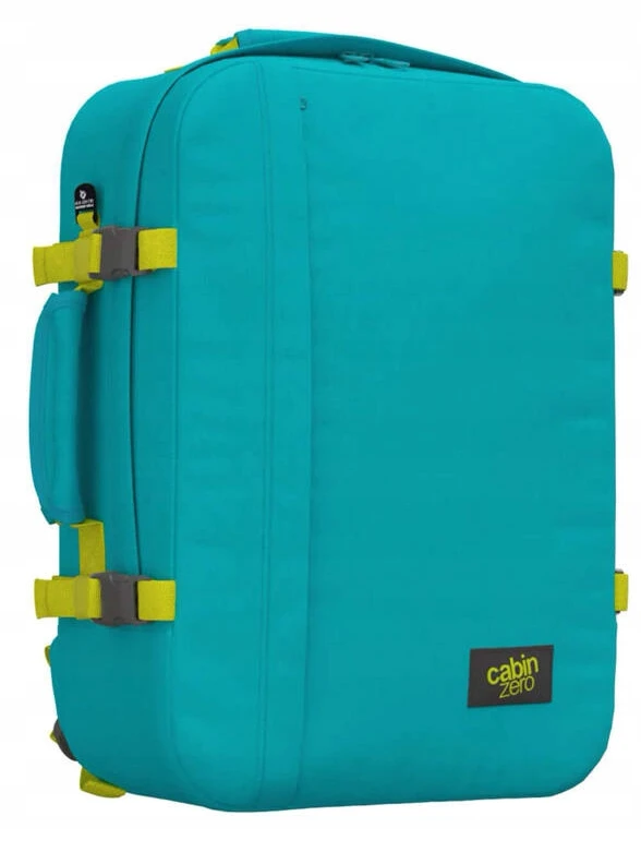 Cabinzero Classic 44l kelioninis lagaminas-kuprinė Aqua Lagoon