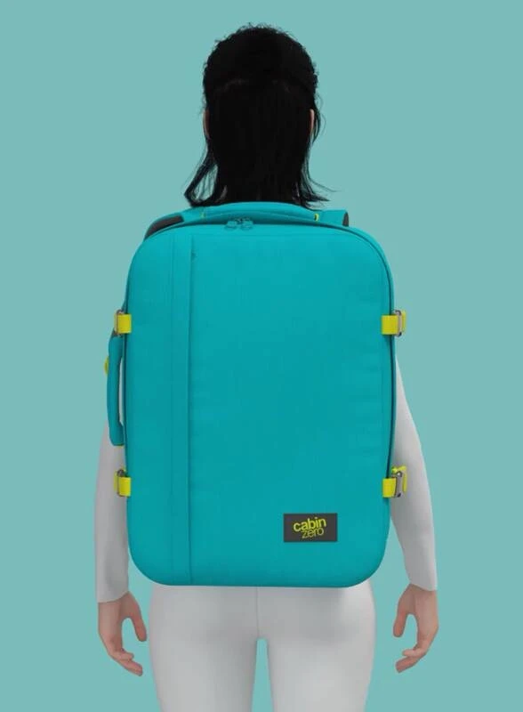 Cabinzero Classic 44l kelioninis lagaminas-kuprinė Aqua Lagoon