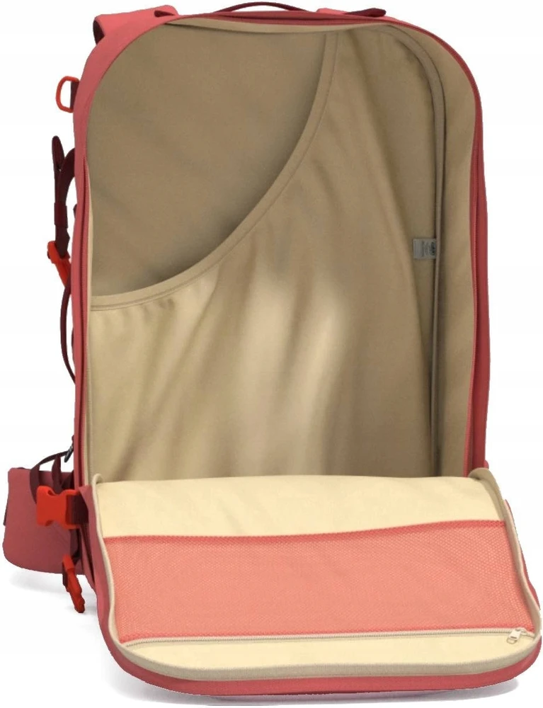 Cabinzero Classic Pro 42l kelioninis kuprinė, persikų slėnis