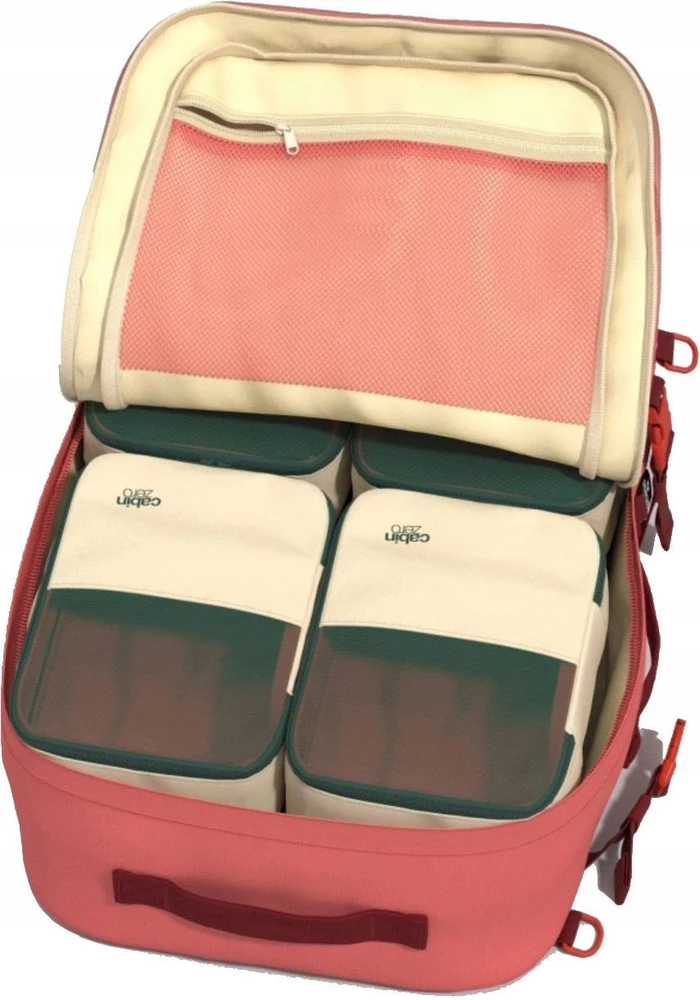 Cabinzero Classic Pro 42l kelioninis kuprinė, persikų slėnis