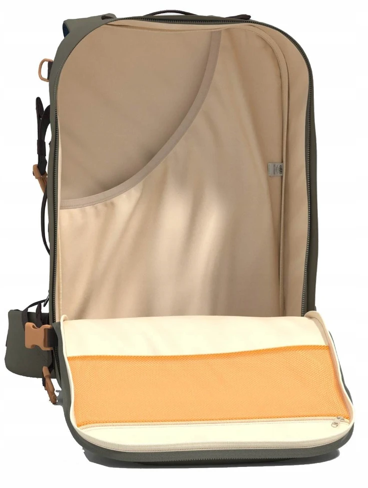 Cabinzero Classic Pro 42l kelioninis kuprinės-rankinės dėklas - pilkas