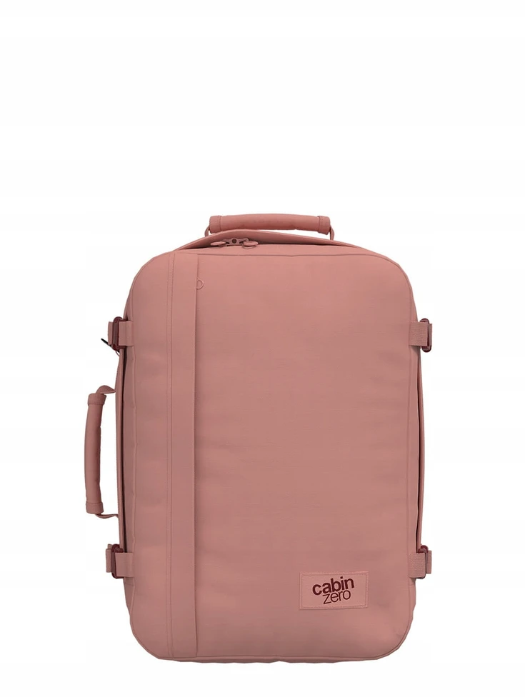 Cabinzero Mini 28l kelioninis rankinio bagažo kuprinė - Macaroon Rožinė
