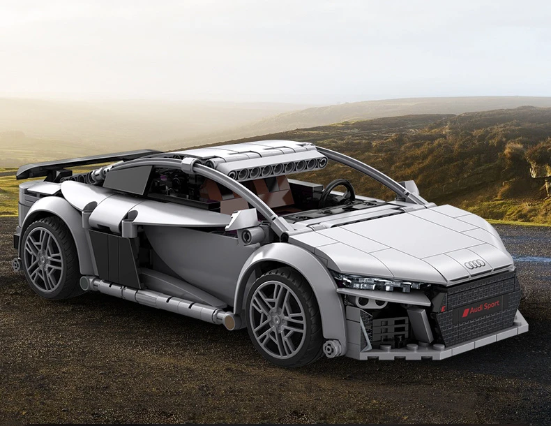 Cada Audi R8 Coupe Rc automobilio konstravimo kaladėlės, 536 el.