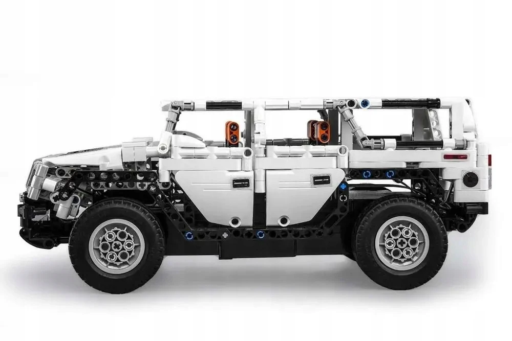CADA Auto RC Off-Road statybiniai blokeliai 575 vnt. NUOTOLINIO PULTO VALDOMAS 4x4 LED