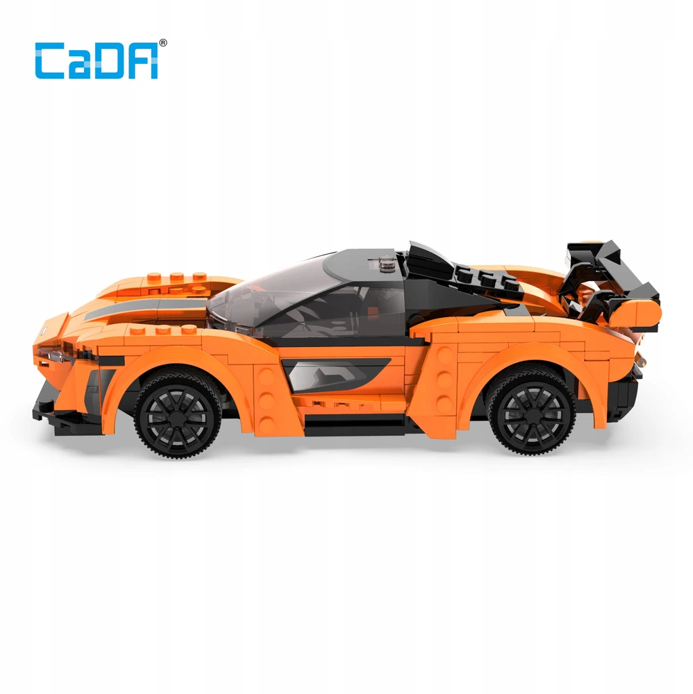 Konstruktorius CaDA Blaze Car C51075W, su RC pultu, 1:20 mastelis (295 dalys)