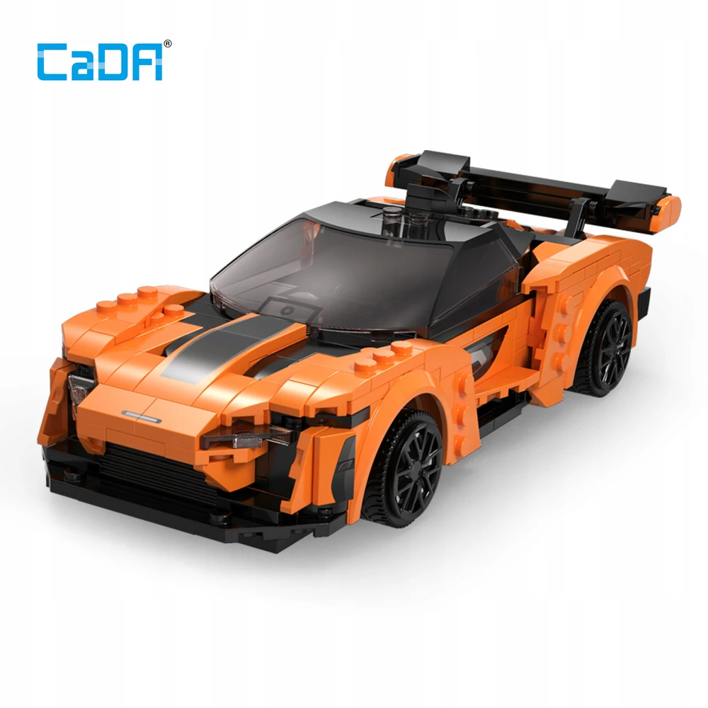 Konstruktorius CaDA Blaze Car C51075W, su RC pultu, 1:20 mastelis (295 dalys)