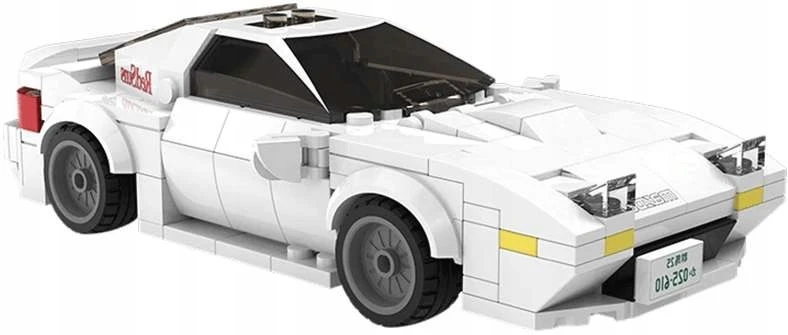 CADA konstruktoriaus lenktyninio automobilio kaladėlės MAZDA FC35 RX-7 INITIAL D MANGA ANIME