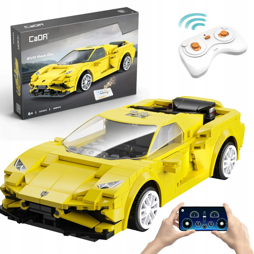 CADA BLOCKI RC lenktyninis automobilis dvigubas režimas