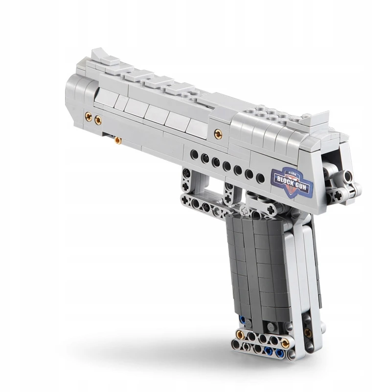 CADA Blocks DESERT EAGLE 5 SHELLS ginklas su mechanizmu