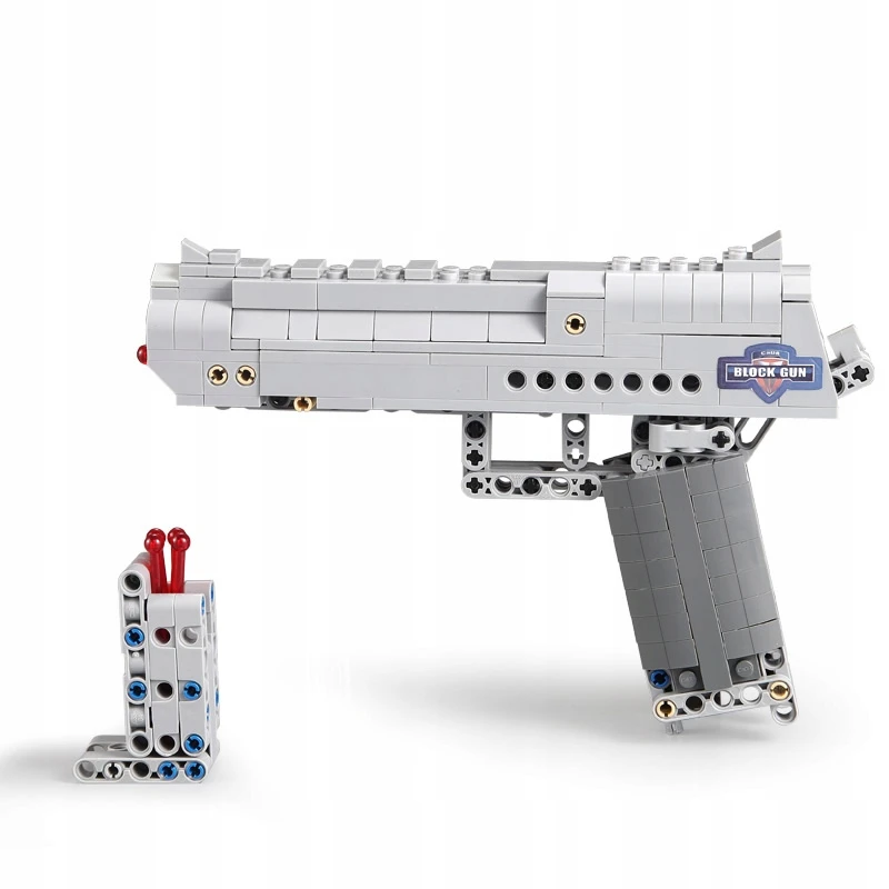 CADA Blocks DESERT EAGLE 5 SHELLS ginklas su mechanizmu