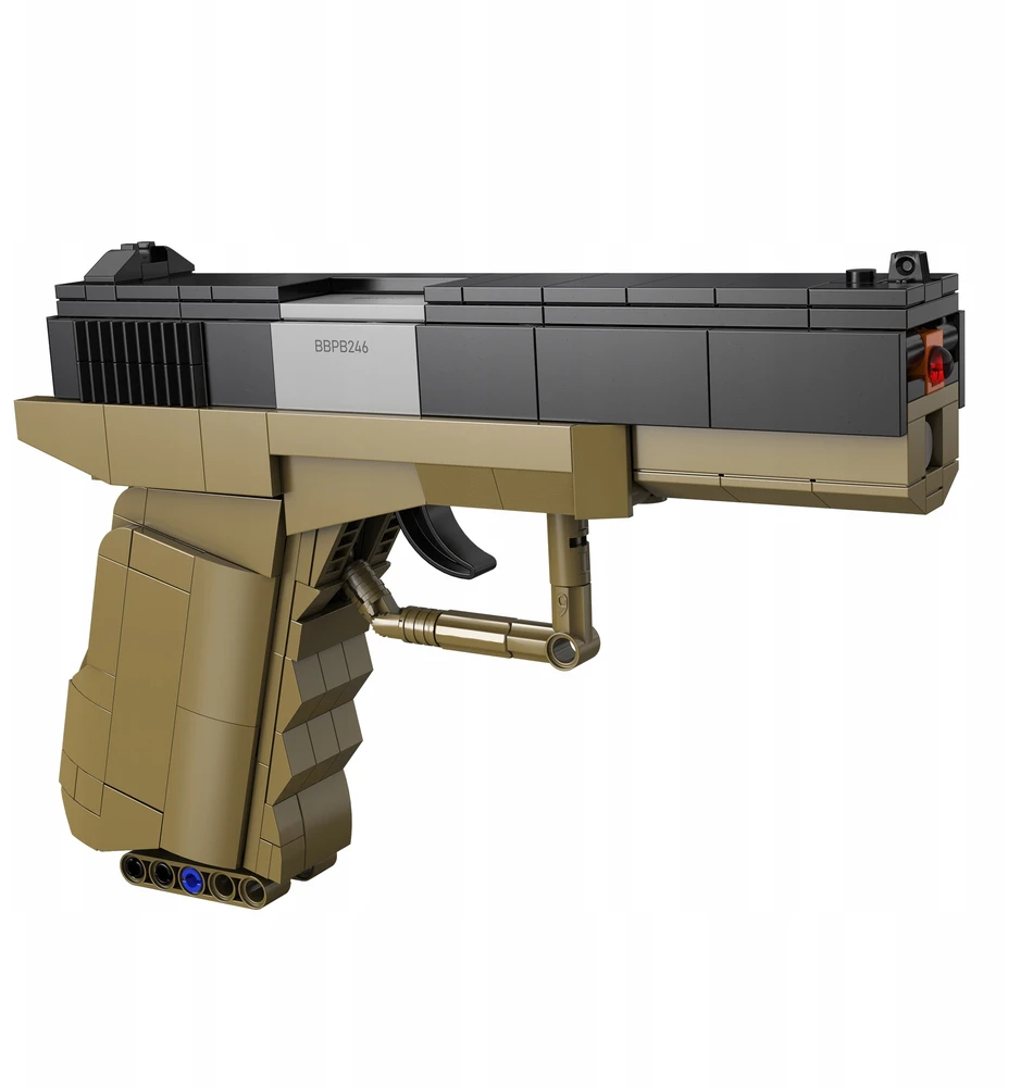 CADA Blocks PISTOL 17 PISTOL 5 SHELLS 338 ELEMENTS REPLIKA