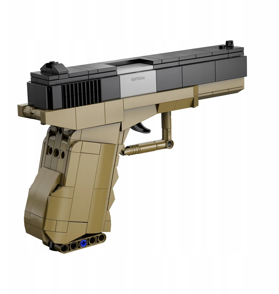 CADA Blocks PISTOL 17 PISTOL 5 SHELLS 338 ELEMENTS REPLIKA