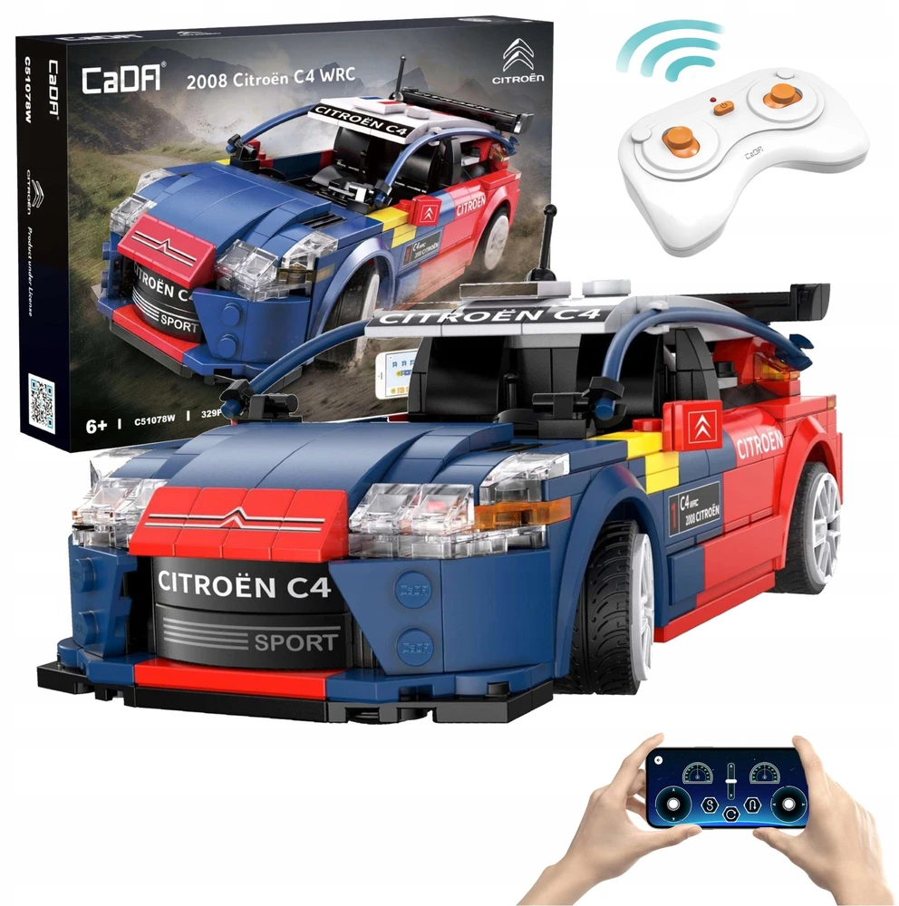 CADA BLOKAI CITROEN C4 WRC RC 329 EL RALLY AUTOMOBILIS.