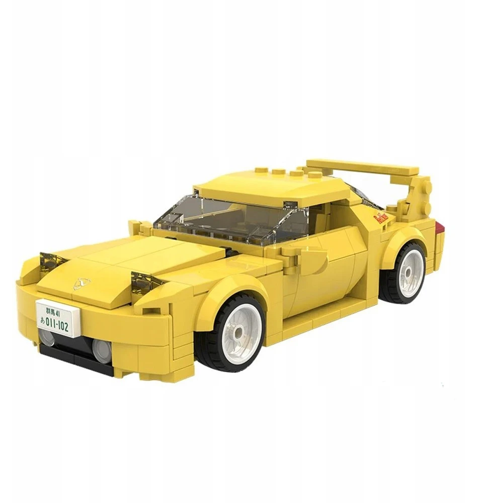 CADA BLOKAI MAZDA FD35 RX-7 INITIAL D MANGA ANIME 278 EL. 1:24 SKAIČIU