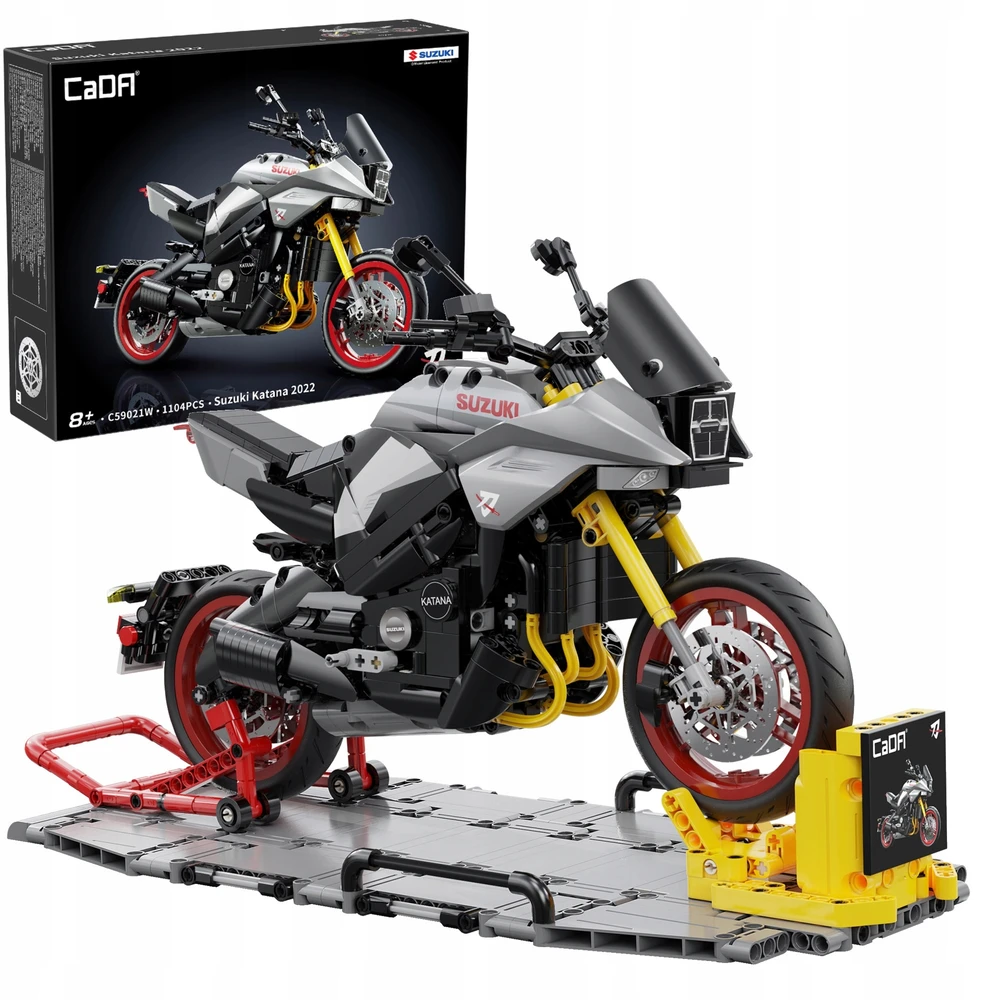 CADA BLOKAI MOTORINIS MOTOCIKLIS SUZUKI KATANA SAMURAI 1104 EL. KAIP DOVANA