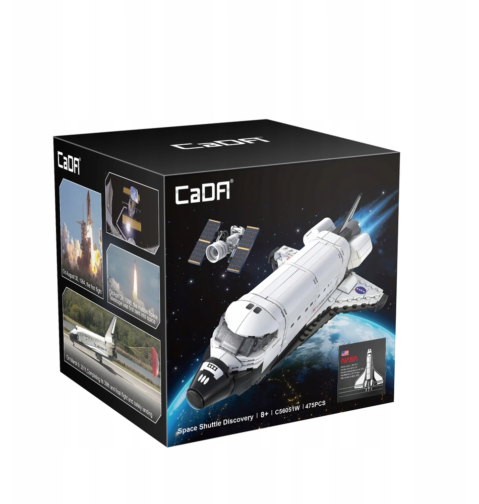 CaDA konstruktorius-kosminis NASA erdvėlaivis Space Shuttle Discovery, 475 dalys