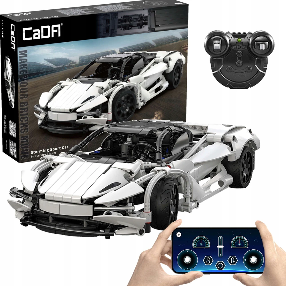 CADA BLOKAI NUOTOLINIO PULTO VALDOMAS SPORTINIS AUTOMOBILIS SUPER STORM 30CM 402EL DUAL