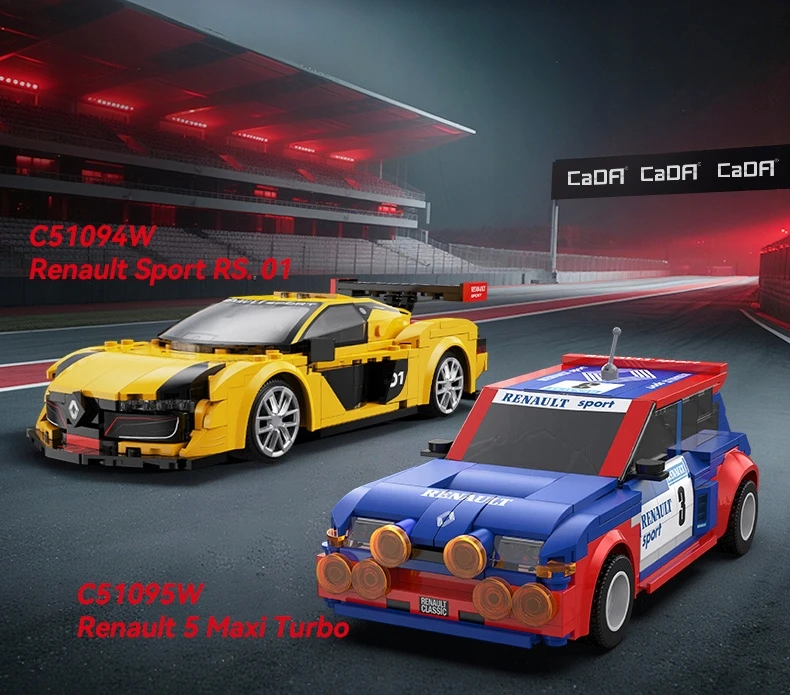 CADA BLOKAI RENAULT SPORT RS.01 1:20 RC NUOTOLINIO KONTROLIUOJAMAS SPORTS 294 EL