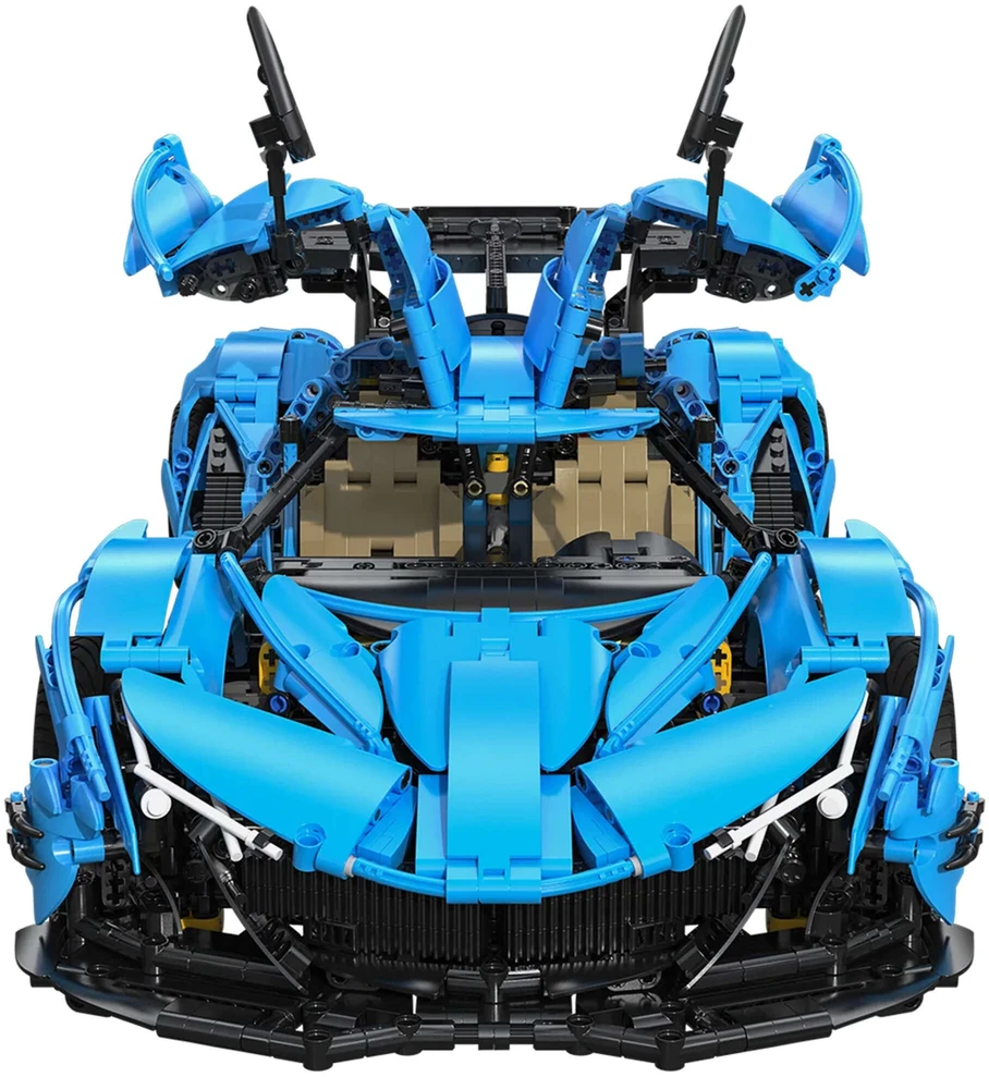 CADA BLOKAI SPORTINIS AUTOMOBILIS 60CM V12 HYPERCAR RACING CAR 3865EL.